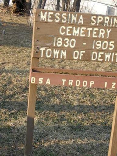 Messina Springs Cemetery on Sysoon