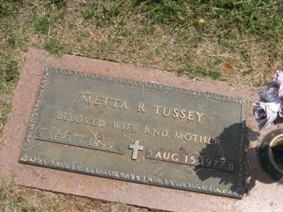Metta R. Tussey on Sysoon