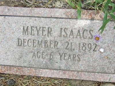 Meyer Isaacs on Sysoon