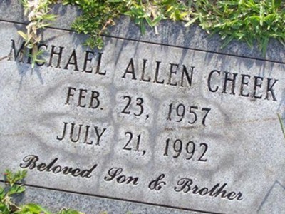 Michael Allen Cheek on Sysoon