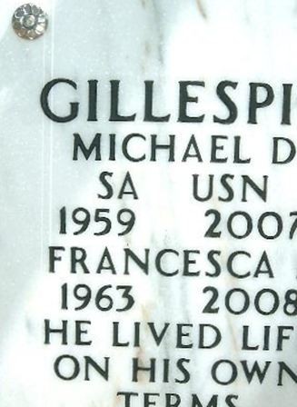 Michael David Gillespie on Sysoon