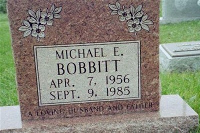 Michael Edward Bobbitt on Sysoon
