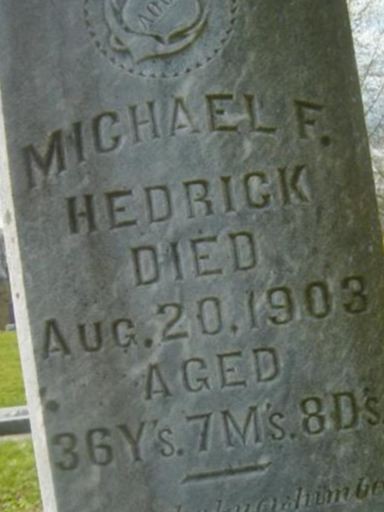 Michael F. Hedrick on Sysoon