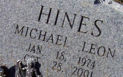 Michael Leon Hines, Find a grave on Sysoon Michael Leon Hines on Sysoon