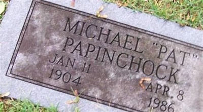 Michael "Pat" Papinchock on Sysoon