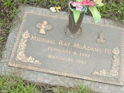 Michael Ray McAdams, III on Sysoon