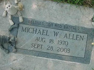 Michael William Allen on Sysoon