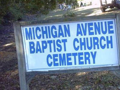 Michigan Avenue Cemetery on Sysoon