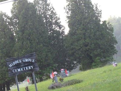 Middle Grove Cemetery on Sysoon
