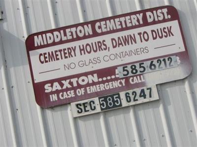 Middleton Cemetery on Sysoon