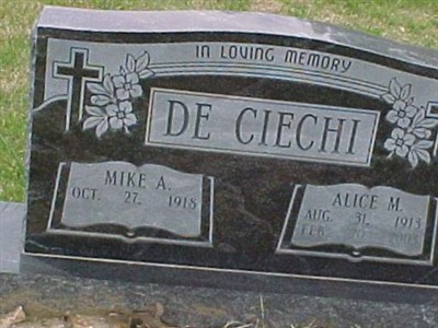 Mike A. DeCiechi on Sysoon