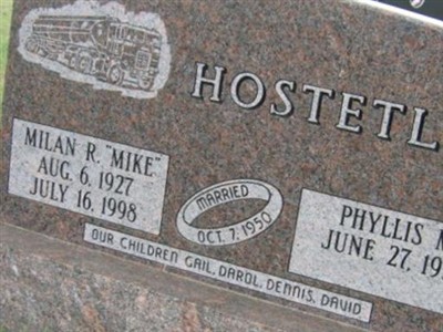 Milan R. "Mike" Hostetler on Sysoon