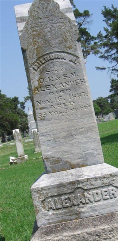 Milburn M. Alexander on Sysoon
