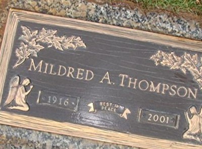 Mildred Alice Proctor Thompson on Sysoon