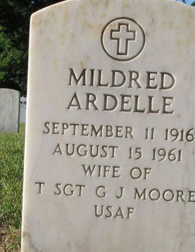 Mildred Ardelle Moore on Sysoon