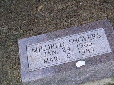 Mildred Axel Shovers on Sysoon