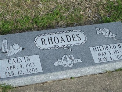 Mildred B. Rhoades on Sysoon