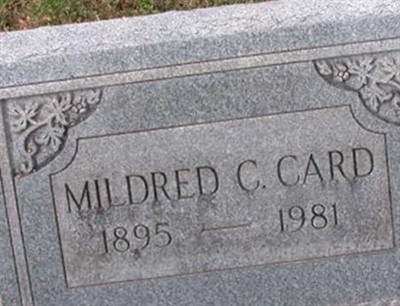 Mildred C. Card on Sysoon