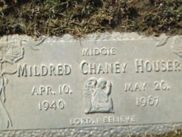 Mildred "Midge" Chaney Carter Houser on Sysoon