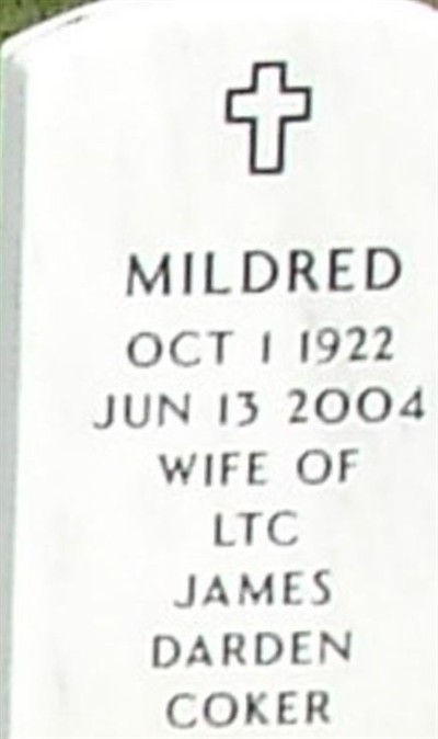 Mildred Coker on Sysoon