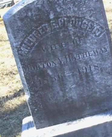 Mildred E Blodgett Hatheway on Sysoon