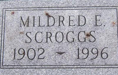 Mildred E. Cusick Scroggs on Sysoon