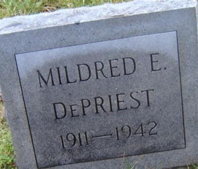 Mildred E. DePriest on Sysoon