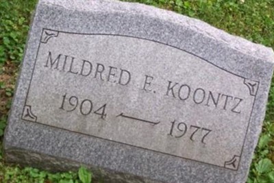 Mildred E Horwell Koontz on Sysoon
