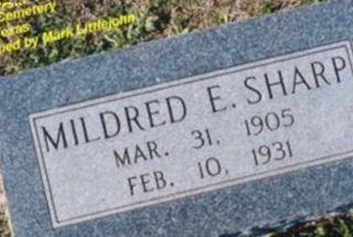 Mildred E. Sharp on Sysoon