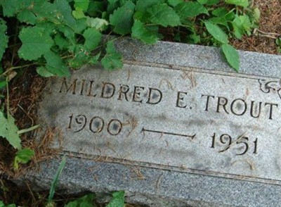Mildred E. Trout on Sysoon