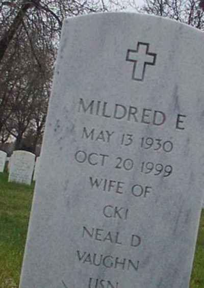 Mildred E Vaughn on Sysoon