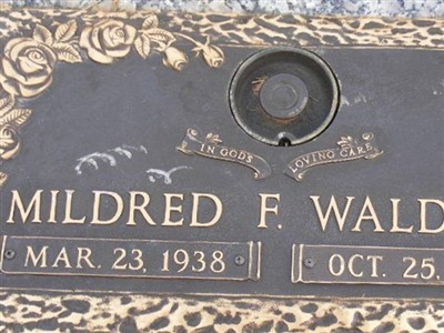 Mildred F. Waldrop on Sysoon