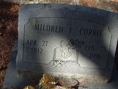 Mildred Florence "Flossie" Hudnell Corrie on Sysoon