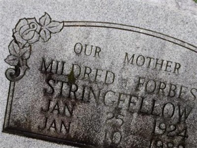 Mildred Forbess Stringfellow on Sysoon