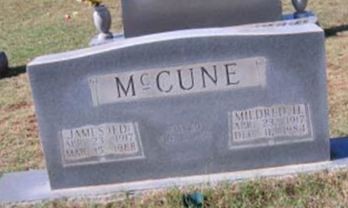 Mildred Hamilton McCune on Sysoon