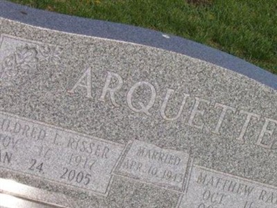 Mildred L. Risser Arquette on Sysoon