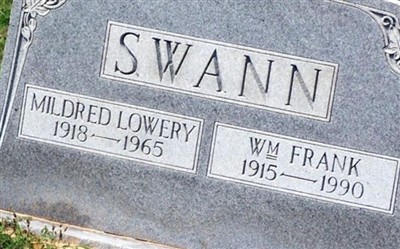 Mildred Lowery Swann on Sysoon