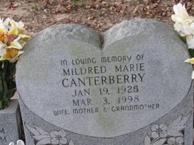 Mildred Marie Dobbs Canterberry on Sysoon