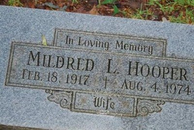 Mildred Rodgers Hooper on Sysoon