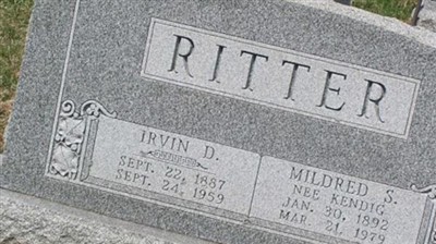 Mildred S. Kendig Ritter on Sysoon