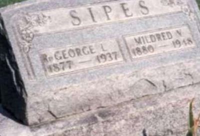 Mildred V. Kerr Sipes on Sysoon