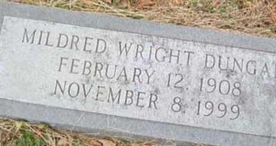 Mildred Wright Dungan on Sysoon