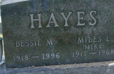 Miles Lexie "Mike" Hayes on Sysoon