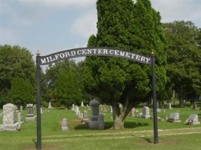 Milford Center Cemetery on Sysoon
