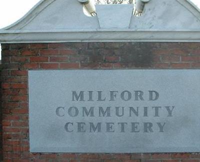 Milford Community Cemetery New on Sysoon