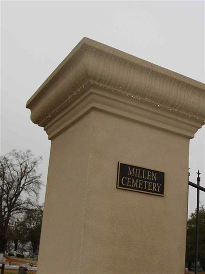 Millen City Cemetery on Sysoon