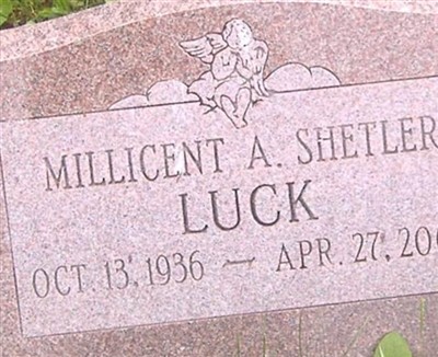 Millicent A. Shetler Luck on Sysoon