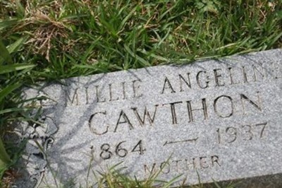 Millie Angeline Cawthon on Sysoon