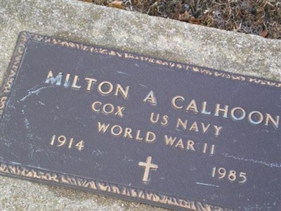 Milton A Calhoon on Sysoon