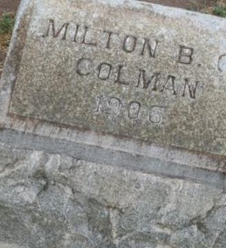 Milton B G Colman on Sysoon